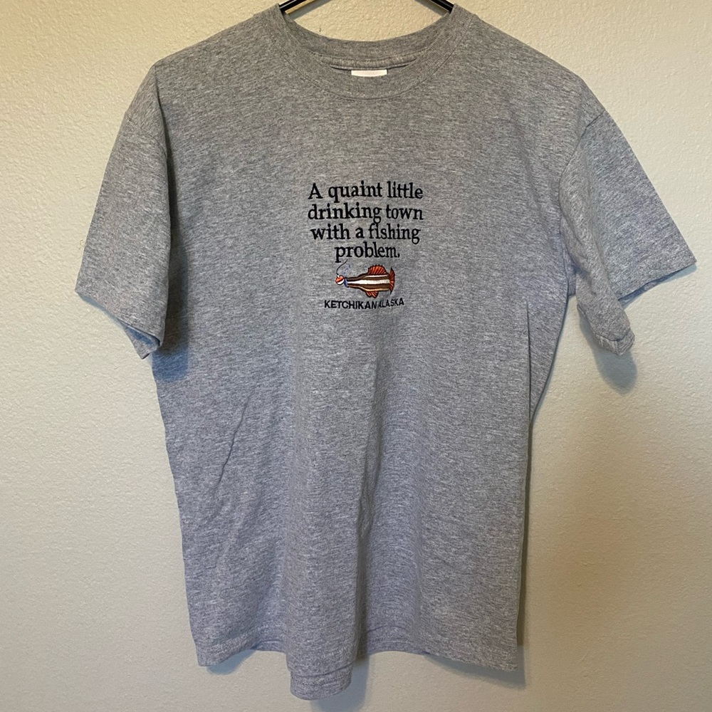 Ketchikan, Alaska Vacation Embroidered Tee